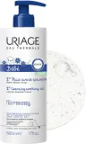 Uriage Bebe 1st Cleansing Soothing Oil - Успокаивающее очищающее масло для сухой и атопической кожи, 500 мл — фото 2