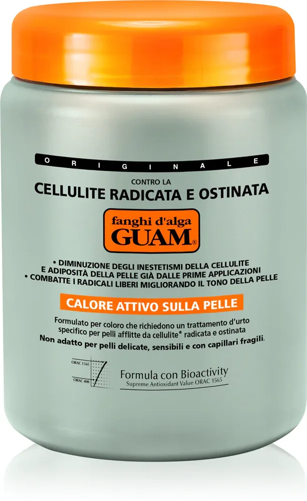 Грязевое обёртывание для тела Guam Cellulite, антицеллюлитное, с водорослями и глиной
