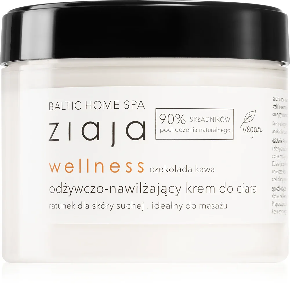 Ziaja Baltic Home Spa Wellness Wellness - Питательный увлажняющий крем для тела, 300 мл