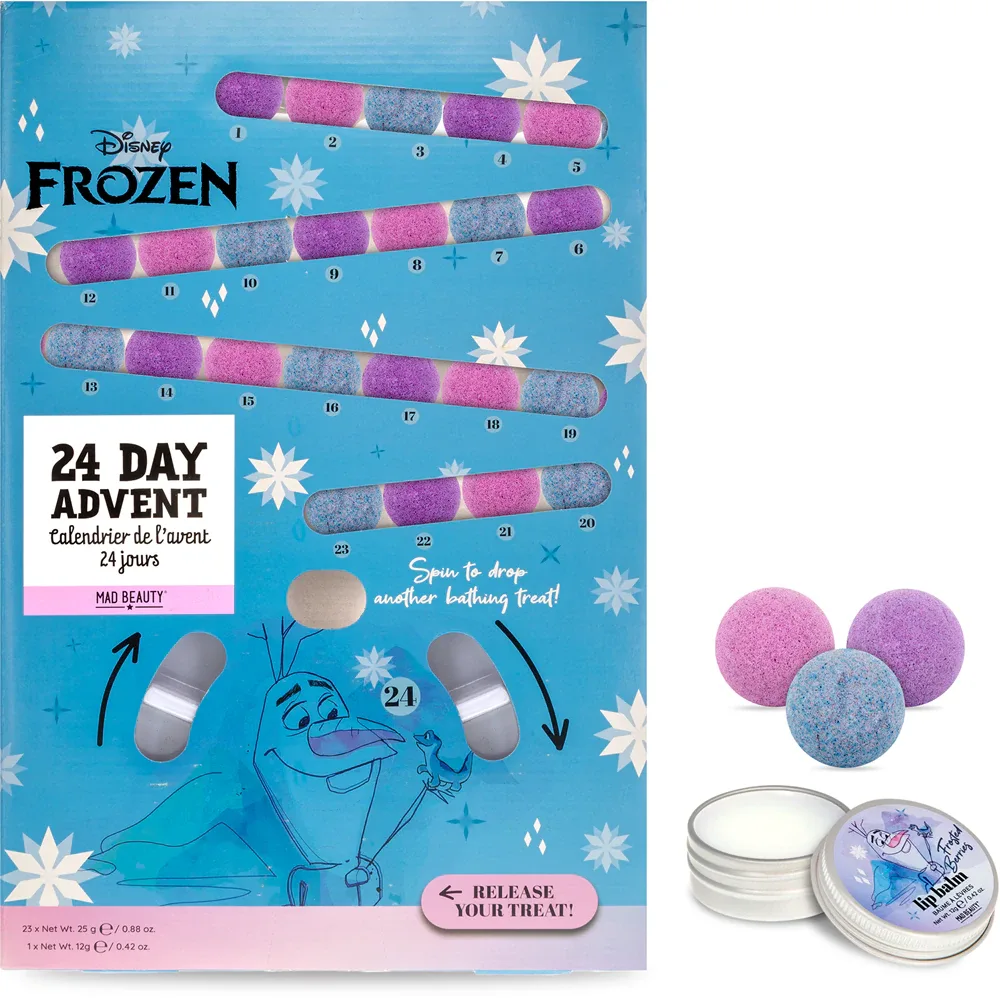 Mad Beauty Frozen Advent - Адвент-календарь косметики, 24 шт
