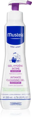 Mustela Bebe - Смягчающий гель для интимной гигиены детей, 200 мл