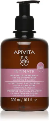 Apivita Intimate Daily Cleansing Gel - Свежий гель для интимной гигиены