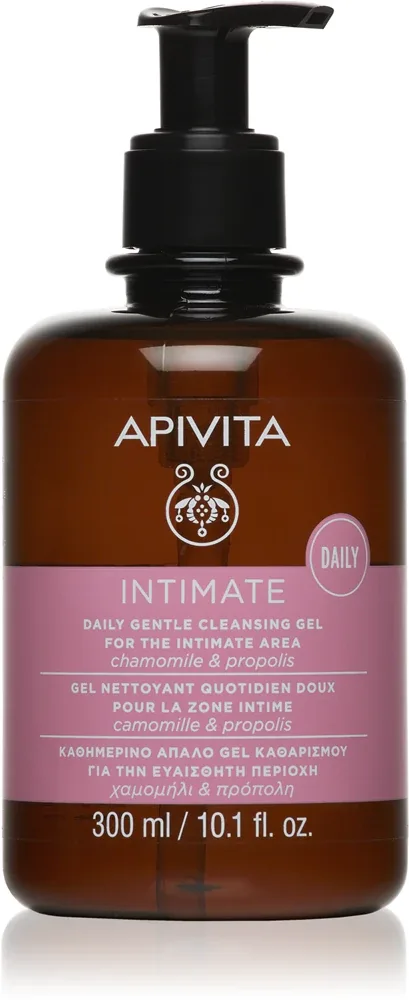 Apivita Intimate Daily Cleansing Gel - Свежий гель для интимной гигиены