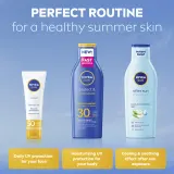 NIVEA SUN Moisturising - Увлажняющее молочко для загара SPF 30, 200 мл — фото 7