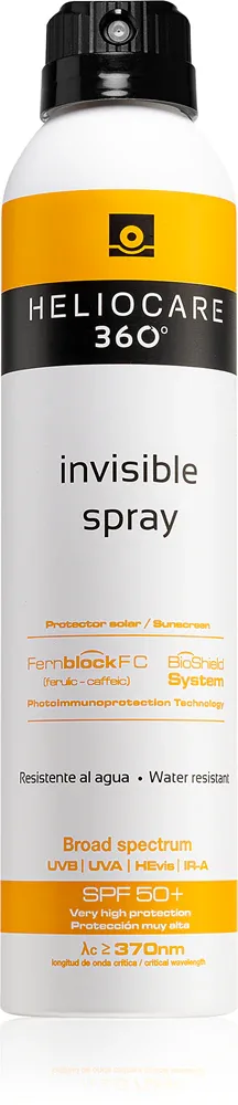 Heliocare 360 - Прозрачный защитный спрей SPF 50+, 200 мл