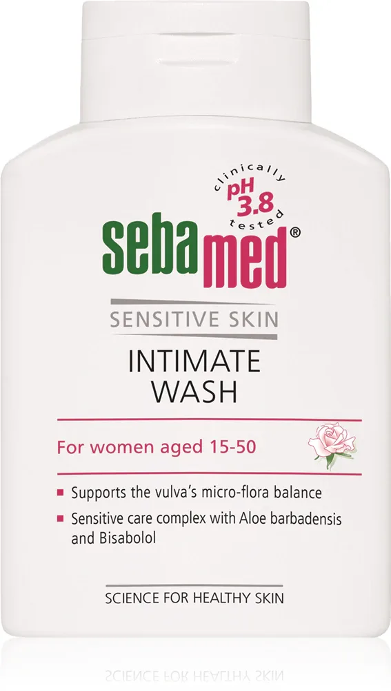 Sebamed Wash Intimate - Гель для интимной гигиены pH 3,8