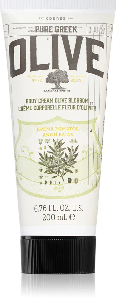 Korres Pure Greek Olive & Olive Blossom - Уход за телом: питательное молочко для тела, 200 мл