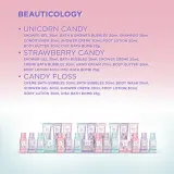 Baylis & Harding 24 Days of Beauty Beauticology - Адвент-календарь для детей "Единороговая конфета & Клубничная конфета & Ватная конфета" Unicorn Candy & Strawberry Candy & Candy Floss — фото 3