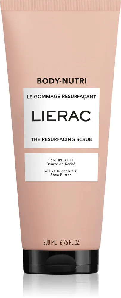 Lierac Body-Nutri The Resurfacing Scrub - Пилинг для тела с регенерирующим действием, 200 мл
