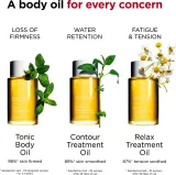 Clarins Tonic Body Treatment Oil - Масло для тела с укрепляющим эффектом, 100 мл — фото 8