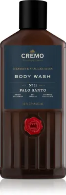 Cremo Reserve Collection Palo Santo - Энергетический гель для душа, 473 мл