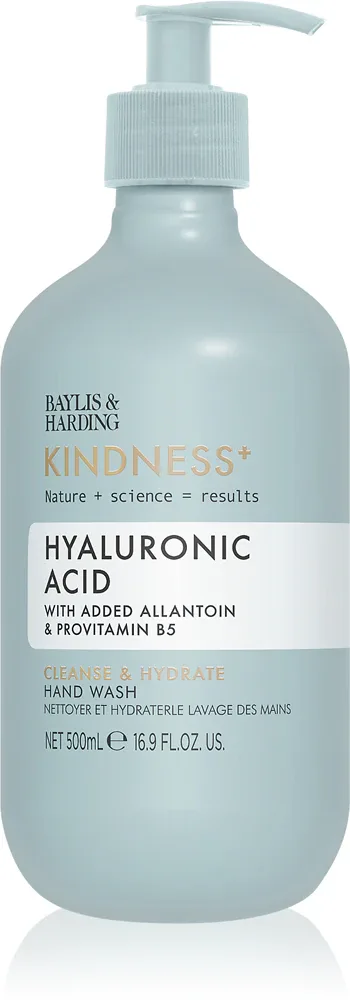 Baylis & Harding Kindness+ Hyaluronic Acid - Жидкое мыло для рук с увлажняющим действием аромат Pear & Neroli, 500 мл