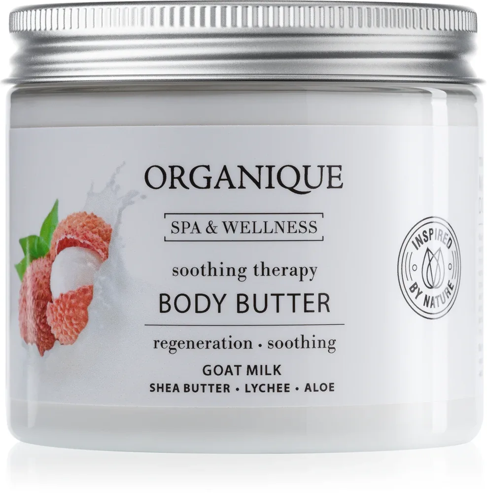Organique Soothing Therapy - Питательное масло для тела с козьим молоком, 200 мл