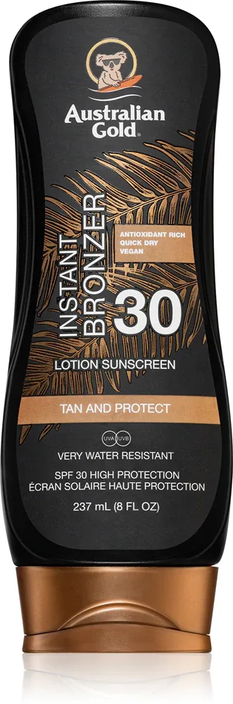Australian Gold Protect Lotion With Bronzer - Заголовок товара: загар SPF 30, 237 мл