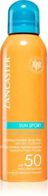Lancaster Sun Sport Cooling Invisible Body Mist - Охлаждающий спрей для загара тела SPF 50, 200 мл