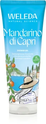 Weleda Mandarino di Capri - Освежающий гель для душа с увлажняющим действием Mandarin, Lavender and Rosemary, 200 мл