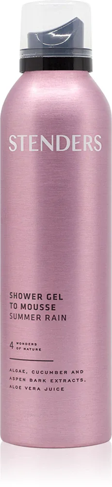 STENDERS Gel to Mousse Summer Rain - Гель для душа с жидкой текстурой, 200 мл