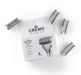 Сменные кассеты для бритвы Cremo Accessories Cartridges для гладкого бритья, 4 шт — фото 2