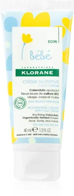 Klorane Bebe Nutrition - Питательный крем для детей, 40 мл
