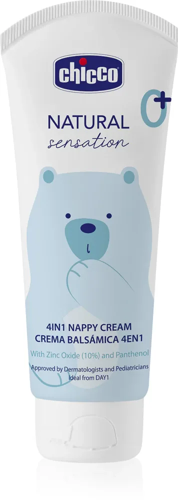 Chicco Natural Sensation Baby - Защитный крем от подгузников 0+, 100 мл