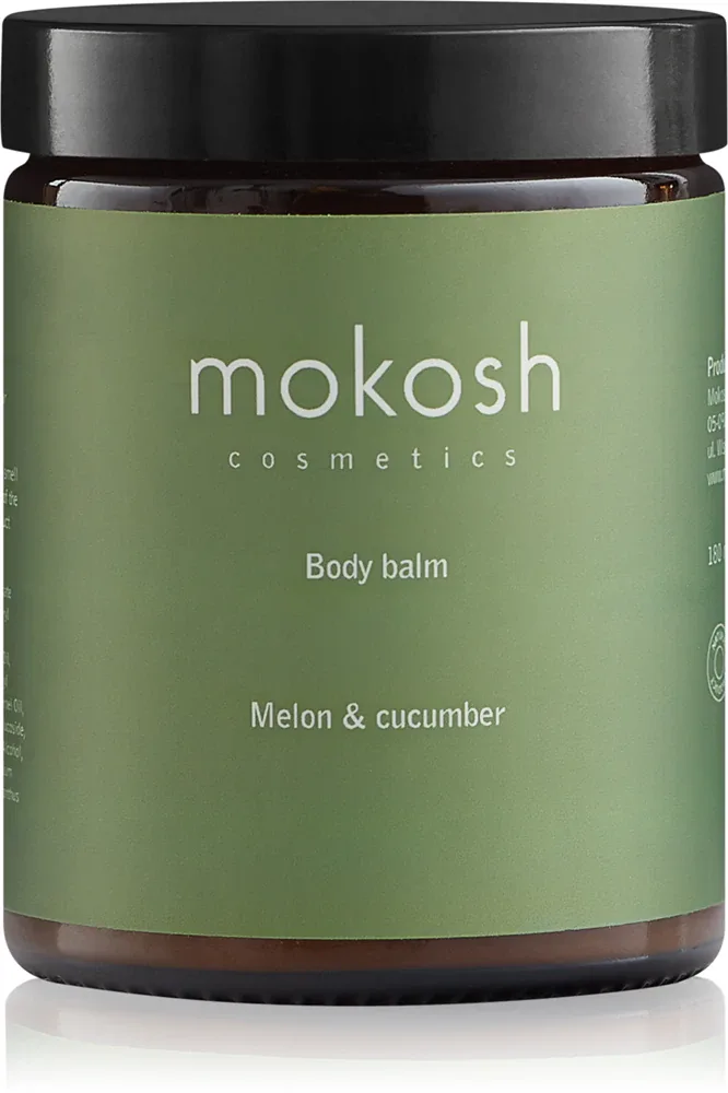 Mokosh Melon & Cucumber - Увлажняющее молочко для тела с экстрактом огурца, 180 мл
