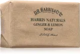 D.R. Harris Harris Naturals Soap Lemon & Ginger - Натуральное мыло в кубике Lemon & Ginger, 200 г — фото 1