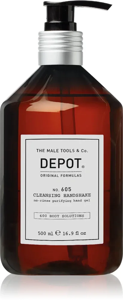 DEPOT 600 BODY SOLUTIONS NO. 605 CLEANSING HAND SHAKE - Очищающий гель для рук