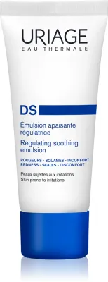Uriage DS Regulating Soothing Emulsion - Крем для лица с успокаивающим эффектом от шелушения, 40 мл