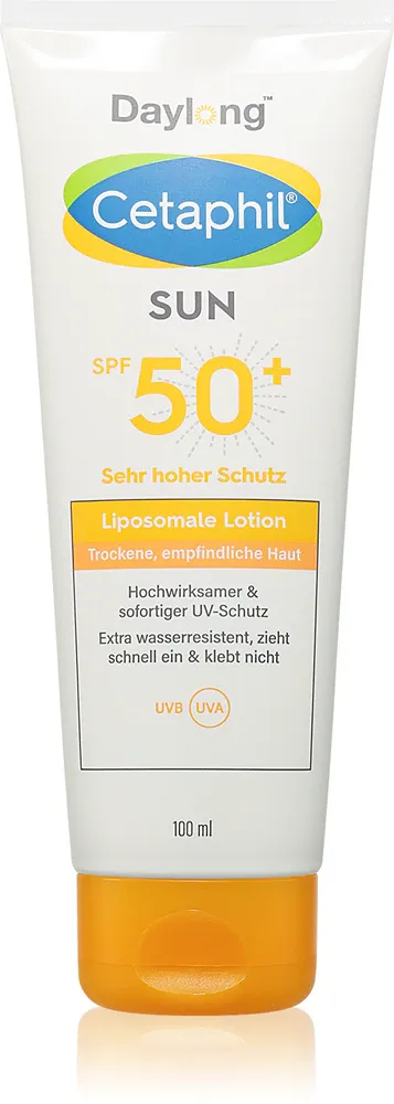 Daylong Cetaphil SUN Liposomal Lotion - Молочко для загара для чувствительной кожи SPF 50+, 100 мл