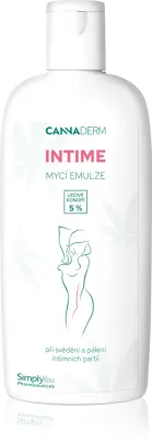 Cannaderm Intime Cleansing emulsion - Эмульсия для гигиены интимной с конопляным маслом, 200 мл