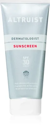 Altruist Sunscreen - Солнцезащитный крем SPF 30, 200 мл