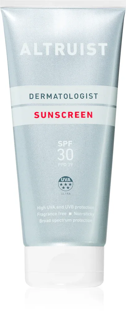 Altruist Sunscreen - Солнцезащитный крем SPF 30, 200 мл