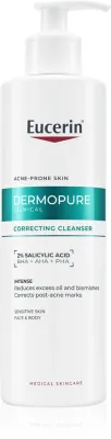 Eucerin DermoPure Clinical Correcting Cleanser - Очищающий гель для лица и тела, который отшелушивает