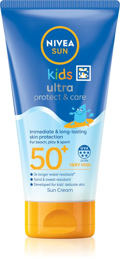 NIVEA SUN Protect & Play - Детское молочко для загара SPF 50+, 150 мл