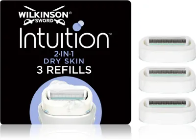 Wilkinson Sword Intuition Dry Skin - Запасные лезвия, 3 шт