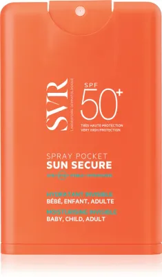 SVR Sun Secure Spray Pocket - Путевой спрей для загара SPF 50+, 20 мл