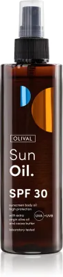 Olival Sun Oile - Масло для загара с питательным действием SPF 30, 200 мл