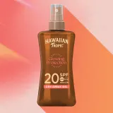 Hawaiian Tropic Glowing Protection Dry Oil Spray - Солнцезащитный увлажняющий гель SPF 20, 200 мл — фото 2