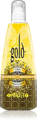 Oranjito Max. Effect Gold Turbo - Молочко для загара в солярии, ускоряющее загар, 250 мл