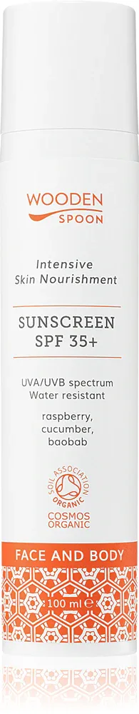 WoodenSpoon Skin Nourishment - Молочко для загара для лица и тела SPF 35, 100 мл