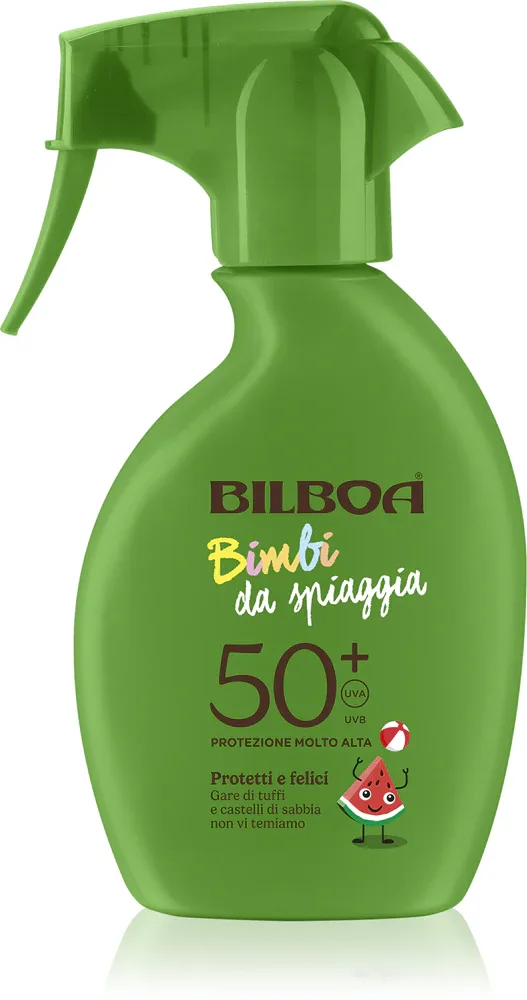 Bilboa Bimbi Trigger - Солнцезащитный спрей для детей SPF 50+, 250 мл