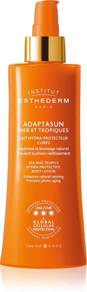Institut Esthederm Adaptasun Protective Body Lotion - Защитное молочко для загара с высоким уровнем защиты от УФ-лучей, 200 мл