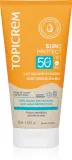 Topicrem Sun Protect Moisturizing Sun Milk - Увлажняющее молочко для загара SPF 50+, 50 мл — фото 1