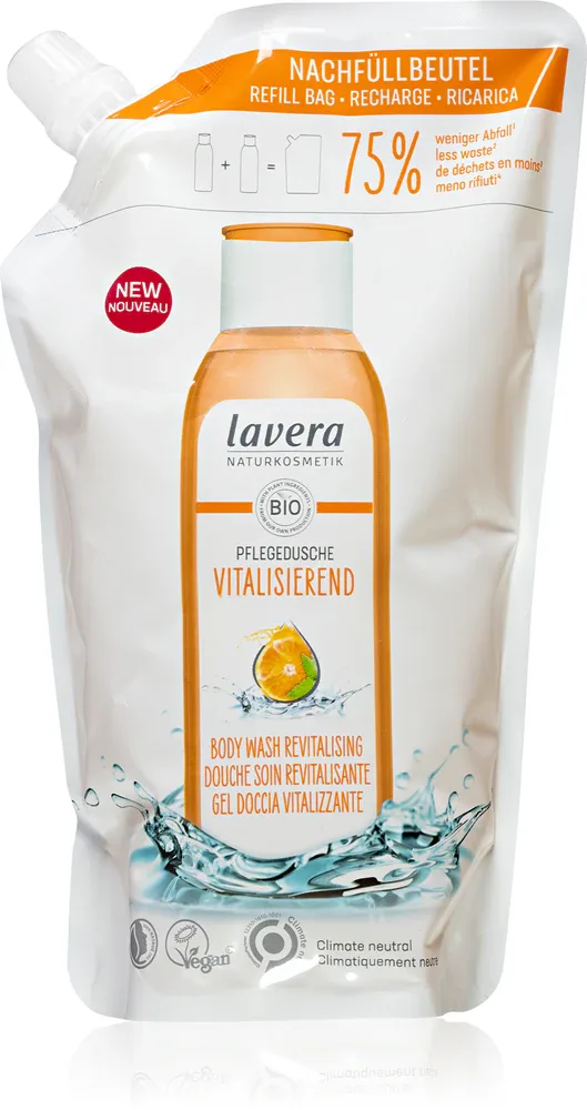 Lavera Revitalising - Оживляющий гель для душа наполнение, 500 мл