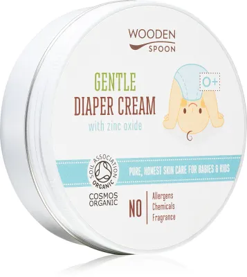 WoodenSpoon Gentle - Защитный крем от подгузников, 100 мл