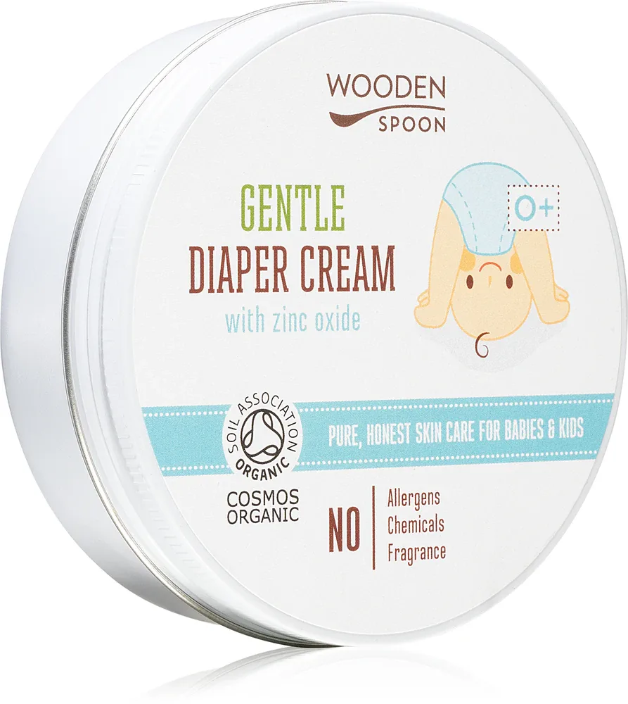 WoodenSpoon Gentle - Защитный крем от подгузников, 100 мл