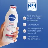 NIVEA Repair & Care - Регенерирующее молочко для тела, 400 мл — фото 2