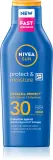 NIVEA SUN Protect & Moisture - Увлажняющее молочко для загара SPF 30, 400 мл — фото 1