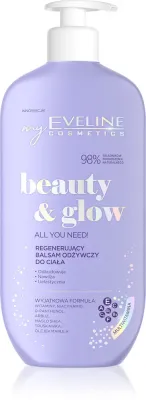 Eveline Cosmetics Beauty & Glow All You Need! - Регенерирующий бальзам для тела с питательным действием, 350 мл