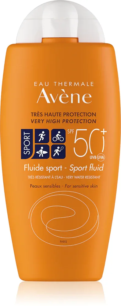 Avene Sun Sport fluid - Защитный флюид SPF 50+, 100 мл